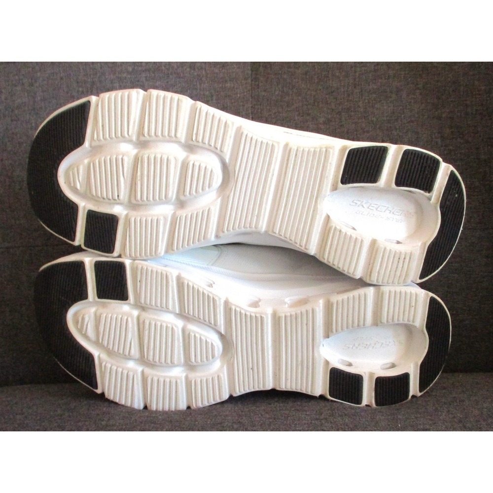 Skechers Hands Free Slip-ins Glide-Step White Sneakers 150420 Women's 10 - Picture 7 of 11